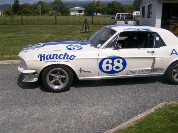 Petrols car now has Rancho Signage- watch out for him at the summer race meetings!!
